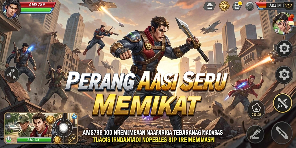 Tampilan gameplay AMS789 dengan aksi yang mendebarkan.