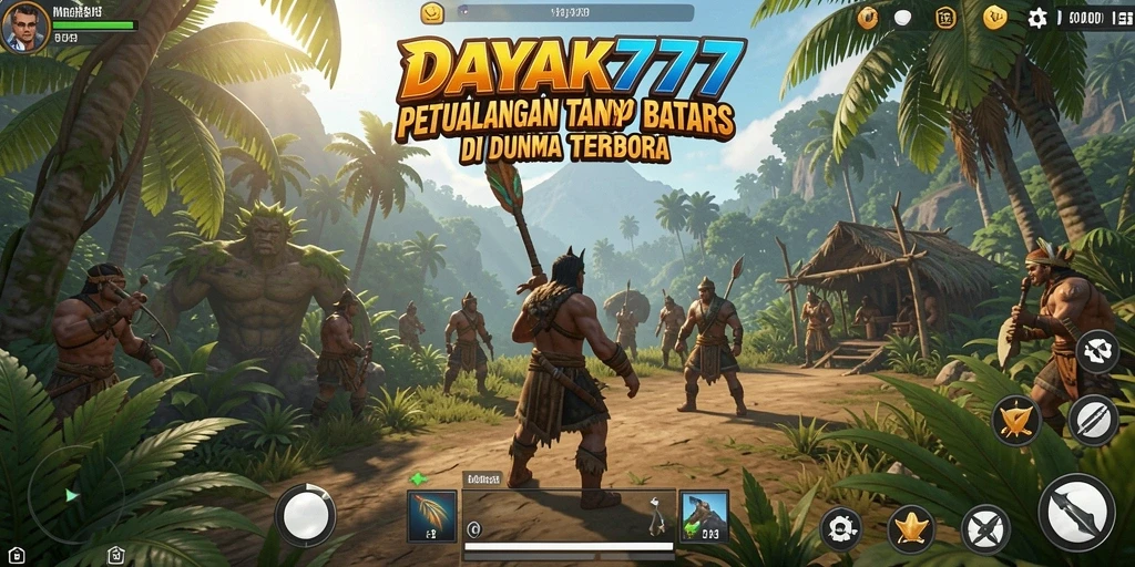 Tampilan gameplay <strong>DAYAK777</strong> yang menakjubkan dalam dunia terbuka.
