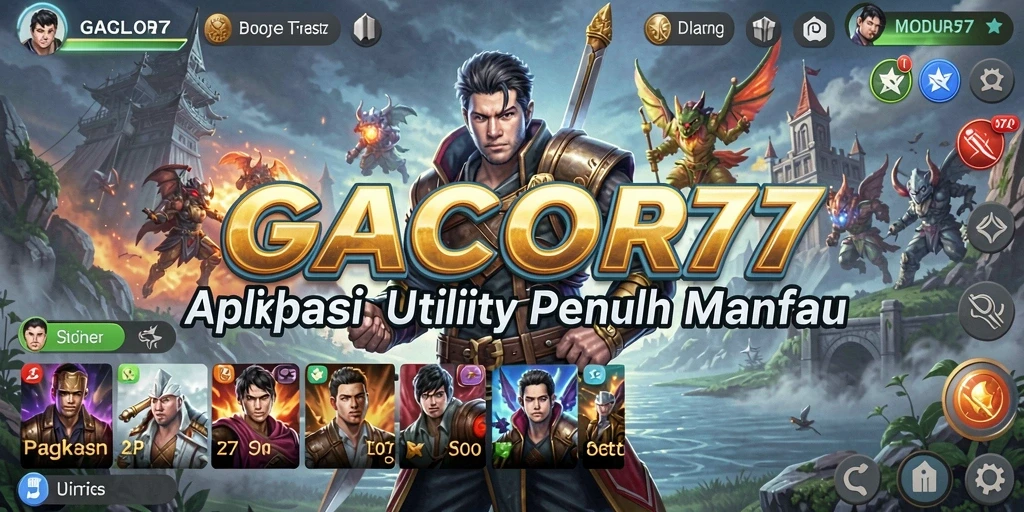 Tampilan antarmuka GACOR77 yang intuitif dan menarik.