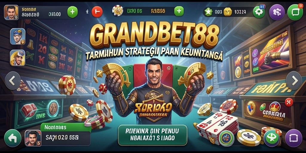 Screenshot gameplay <strong>GRANDBET88</strong> menampilkan aksi taruhan yang mendebarkan.