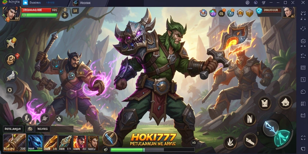 Gameplay seru dan grafik menawan dari HOKI777.
