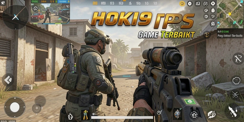 Screenshot HOKI9 menampilkan aksi seru dalam permainan TPS.