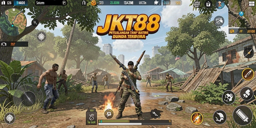 Menampilkan eksplorasi seru dalam dunia terbuka JKT88.