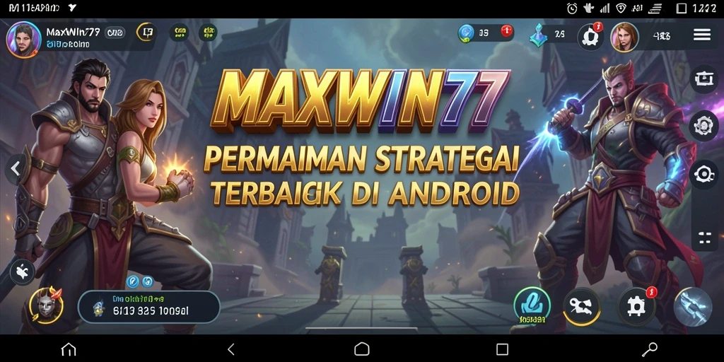Tampilan gameplay menarik dari MAXWIN77 yang memukau.