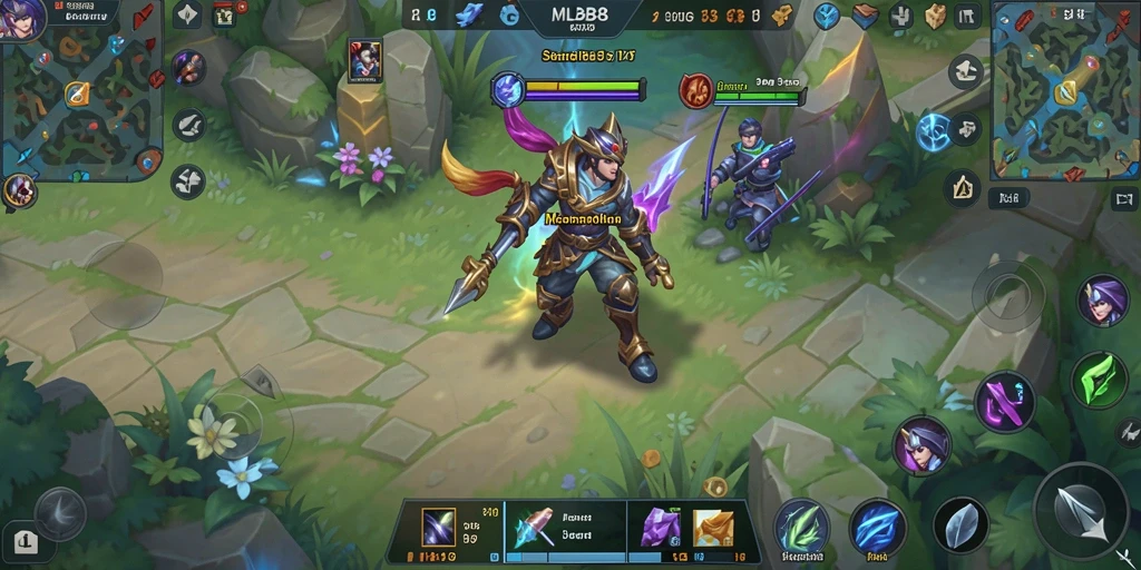 Tampilan gameplay MLBB8 yang seru dan menghibur.