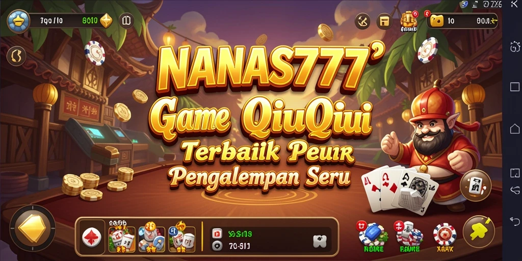 Gameplay seru NANAS777 dengan kartu QiuQiu yang menegangkan.