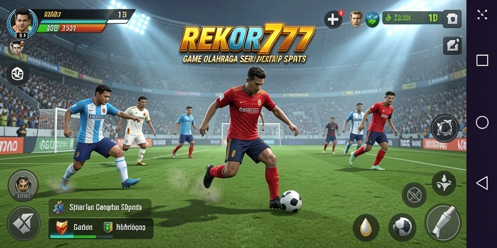 Tampilan menarik gameplay REKOR777 dalam aksi olahraga.