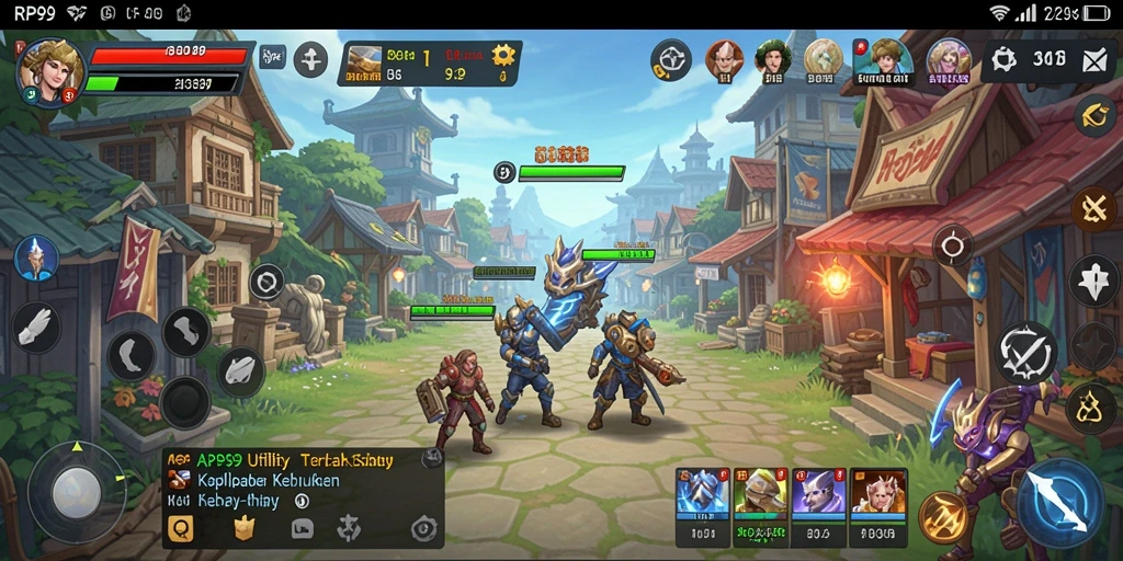 Screenshot RP99 menunjukkan antarmuka aplikasi yang user-friendly untuk manajemen tugas.