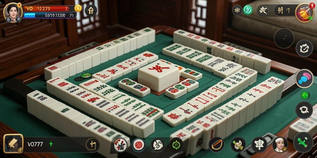 Tampilan gameplay Mahjong yang menarik di VO777.