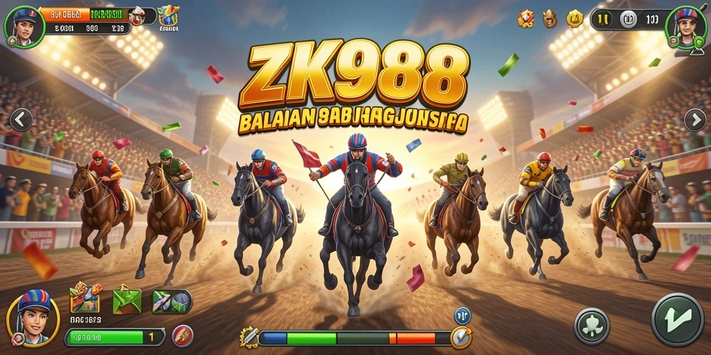 Gameplay seru dengan balapan mobil yang menegangkan dan mendebarkan.